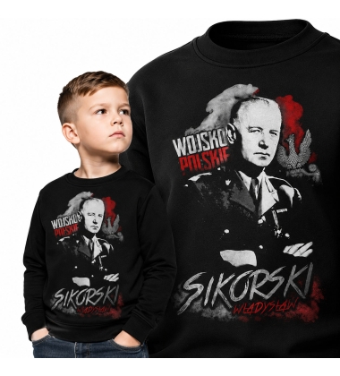 Bluza dziecięca Patriotyczna WŁADYSŁAW SIKORSKI